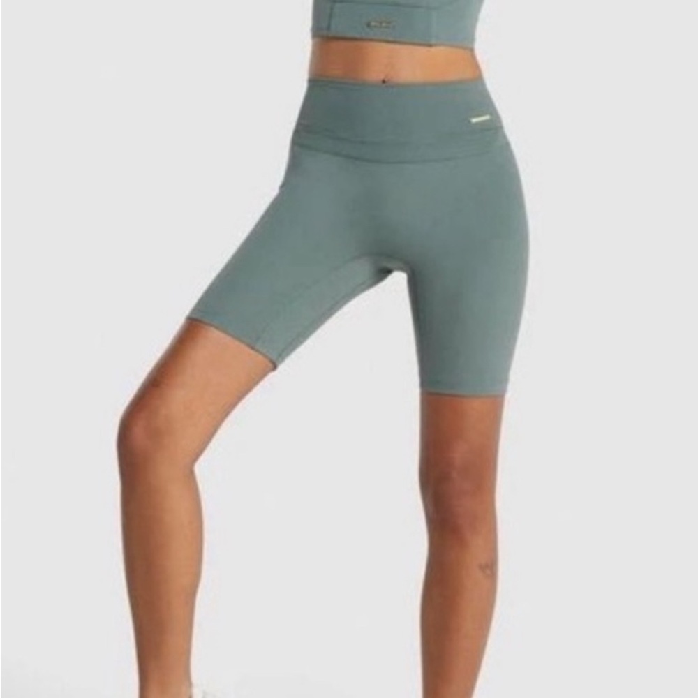 Gymshark Teal Bike Shorts